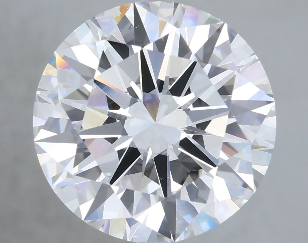 7.04 ct. round Lab Grown Diamond front image