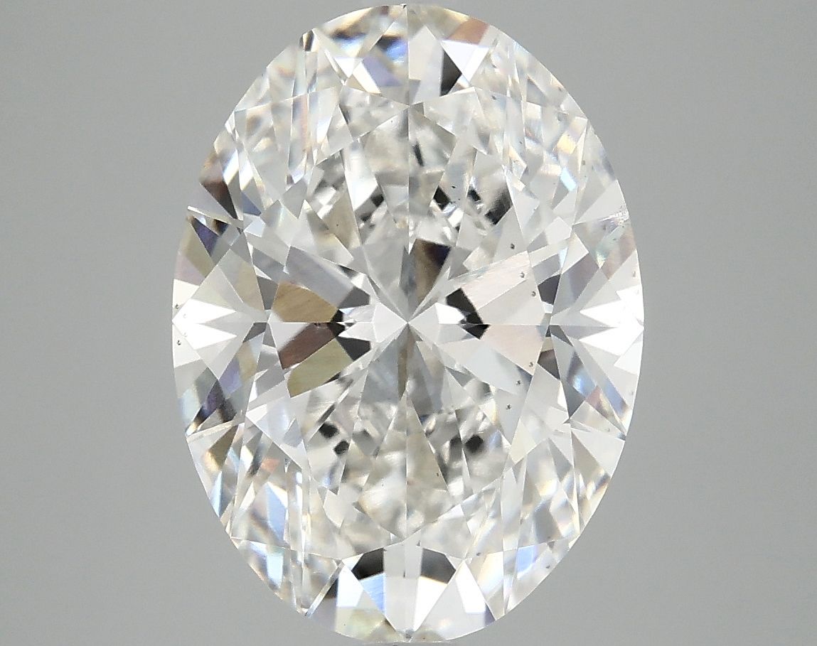 5.07 ct. oval Lab Grown Diamond front image