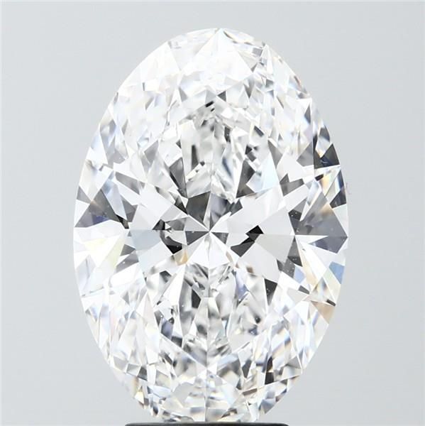 5.09 ct. oval Lab Grown Diamond front image