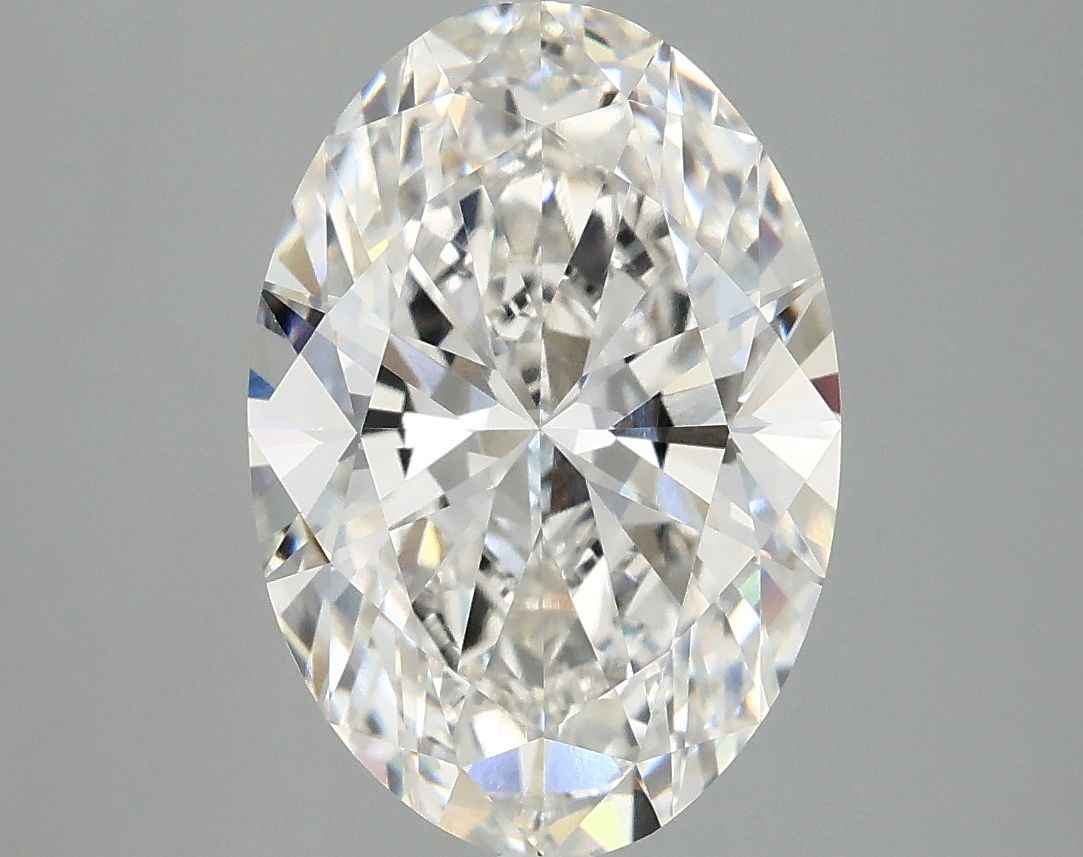 3.91 ct. oval Lab Grown Diamond front image