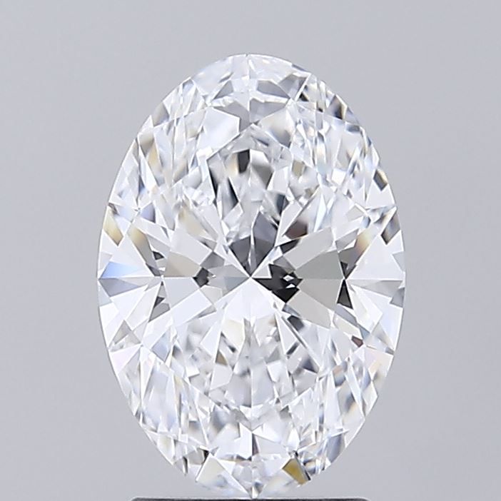 2.02 ct. oval Lab Grown Diamond front image