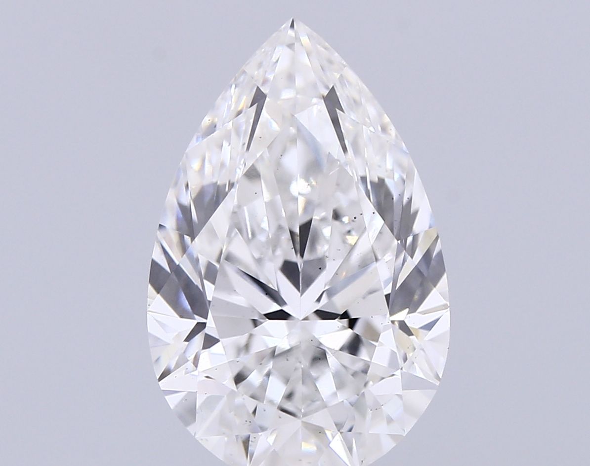 4.55 ct. pear Lab Grown Diamond front image