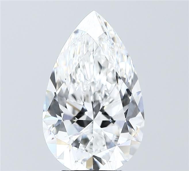 4.09 ct. pear Lab Grown Diamond front image