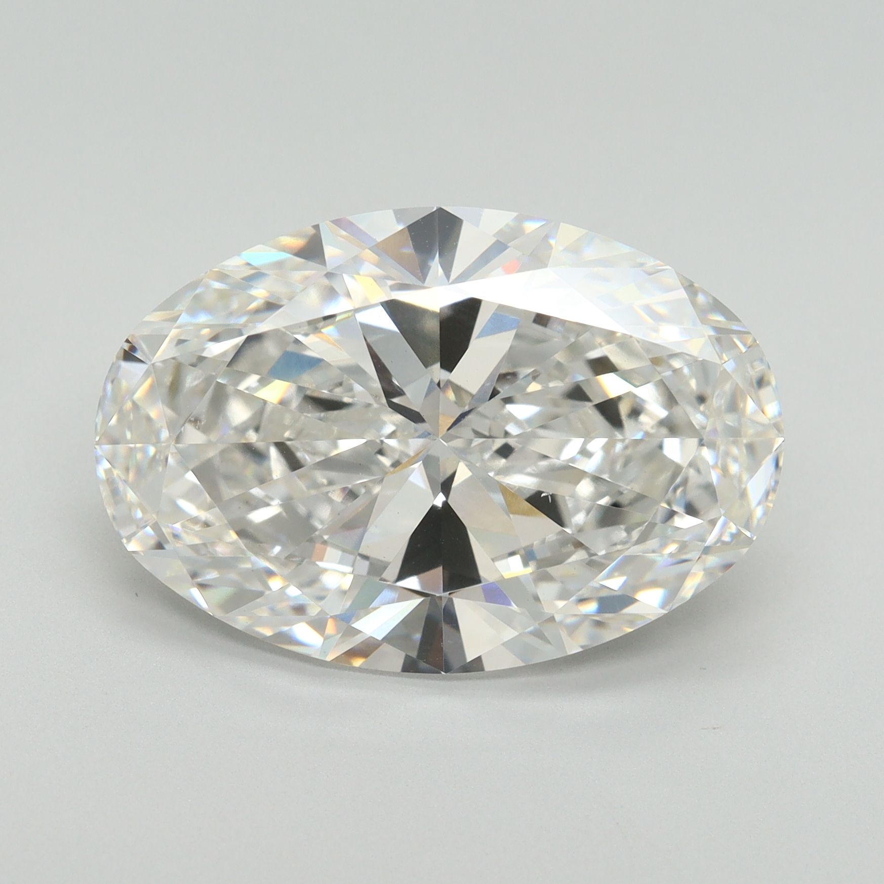 10.07 ct. oval Lab Grown Diamond front image