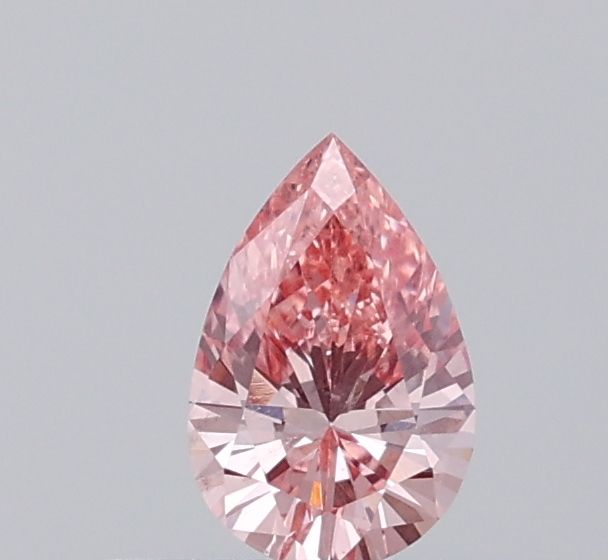 0.27 CT Fancy Vivid Pink PEAR