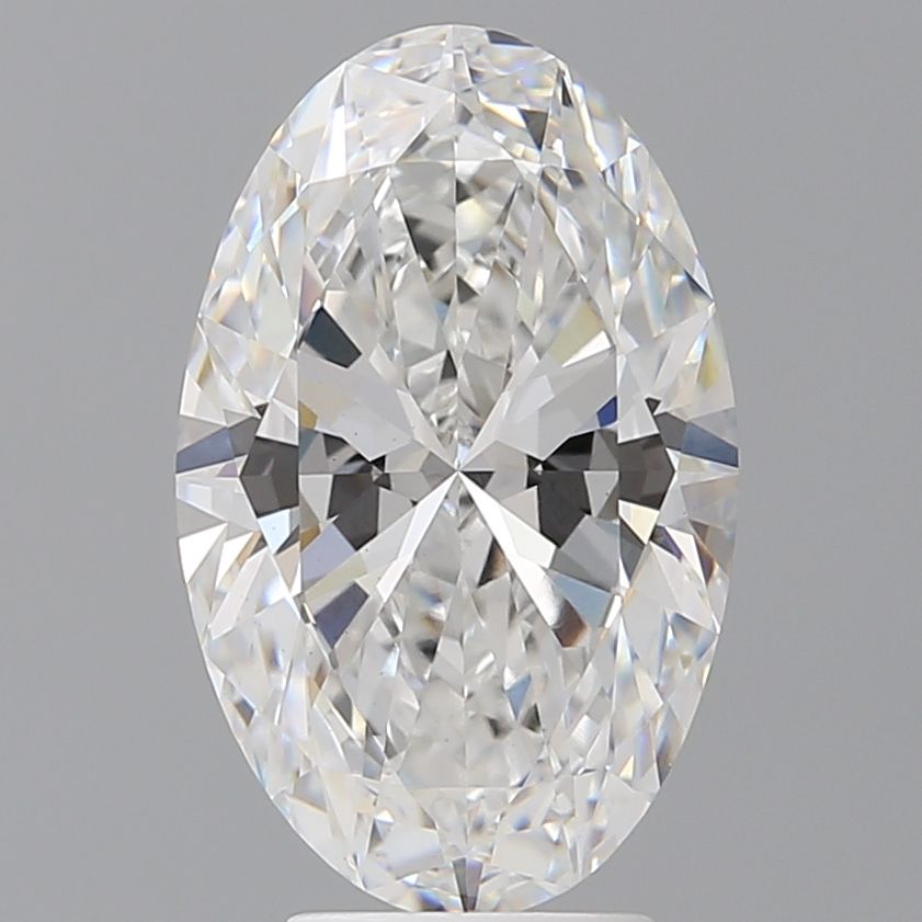 4.53 ct. oval Lab Grown Diamond front image