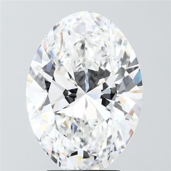 4.09 ct. oval Lab Grown Diamond front image