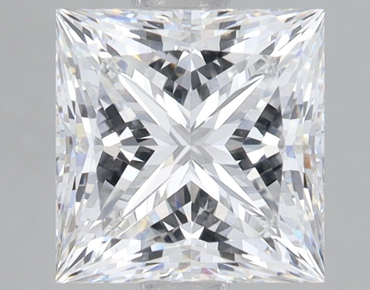 2.58 ct. princess Lab Grown Diamond front image