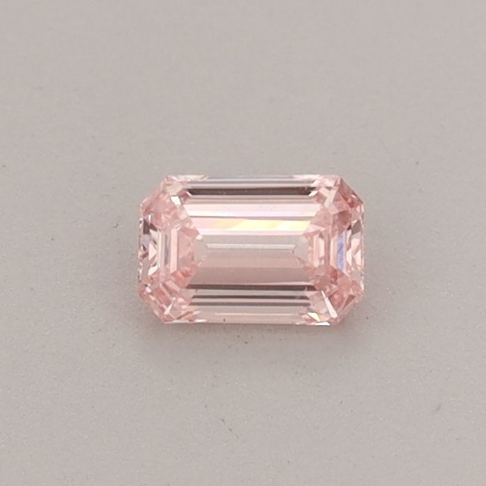 0.24 CT Fancy Intense Pink EMERALD