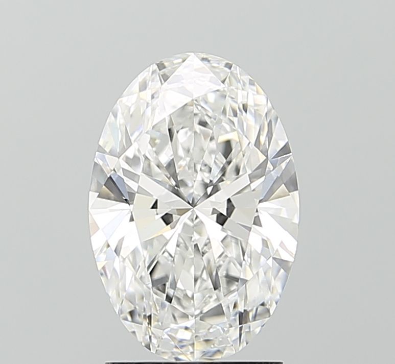 2.02 ct. oval Lab Grown Diamond front image