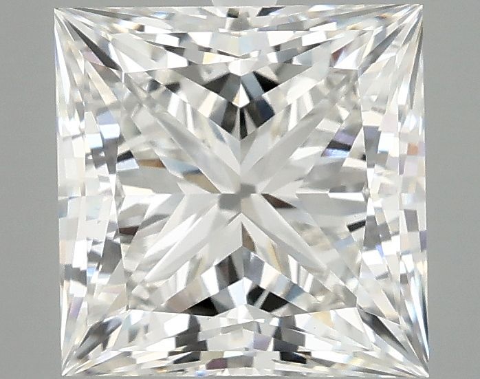 3.04 ct. princess Lab Grown Diamond front image