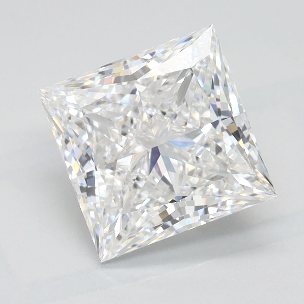 2.10 ct. princess Lab Grown Diamond front image