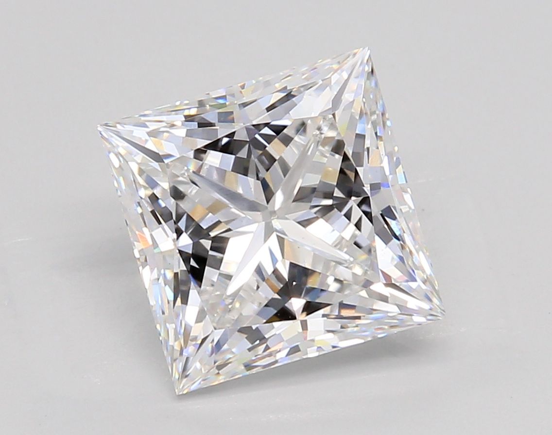 4.55 ct. princess Lab Grown Diamond front image