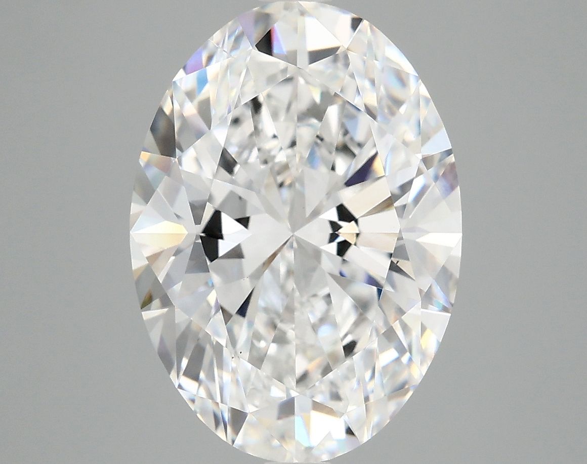 5.05 ct. oval Lab Grown Diamond front image