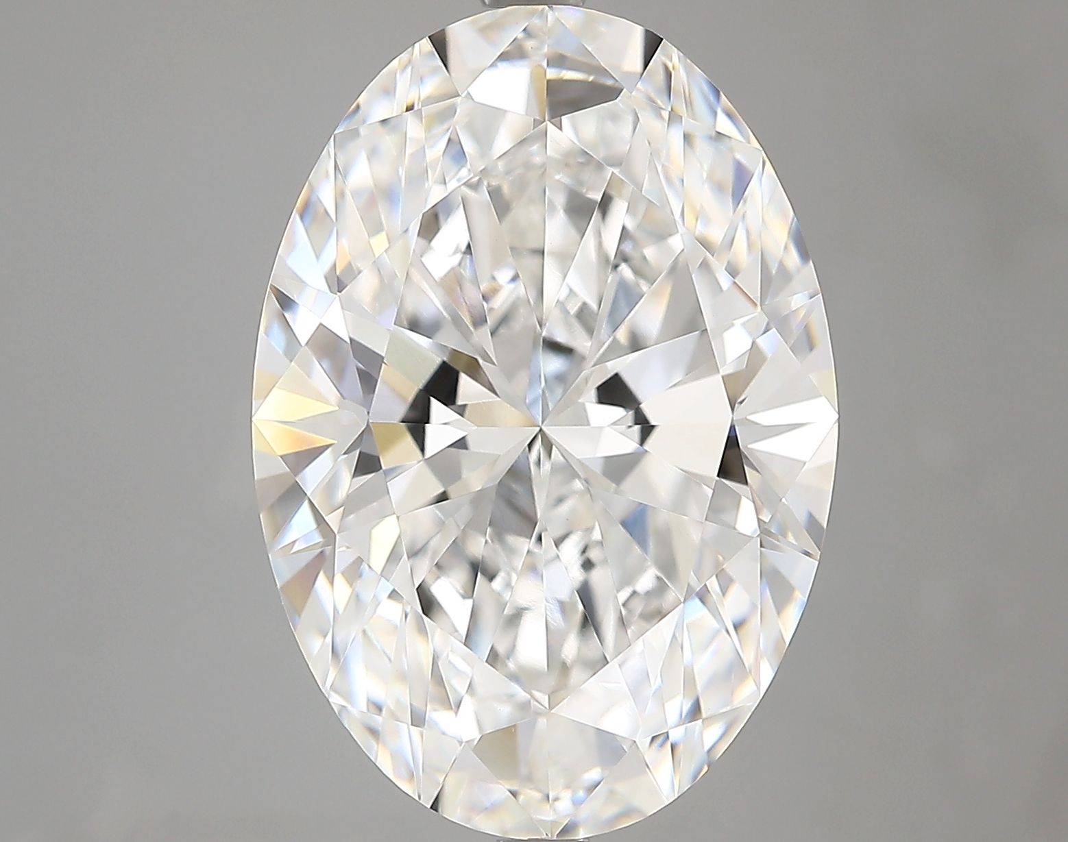 8.05 ct. oval Lab Grown Diamond front image