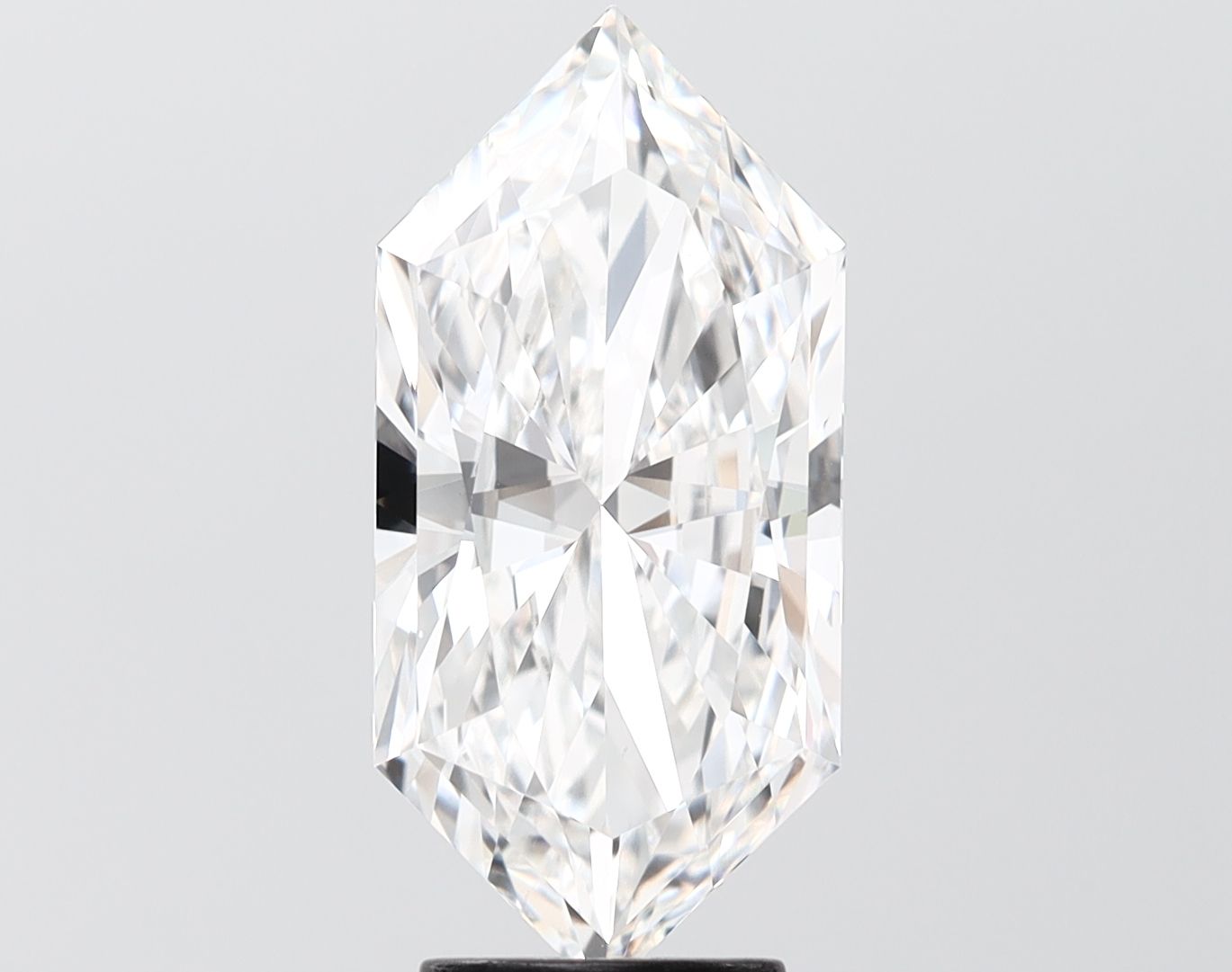 4.07 ct lab-grown Hexagonal Diamond