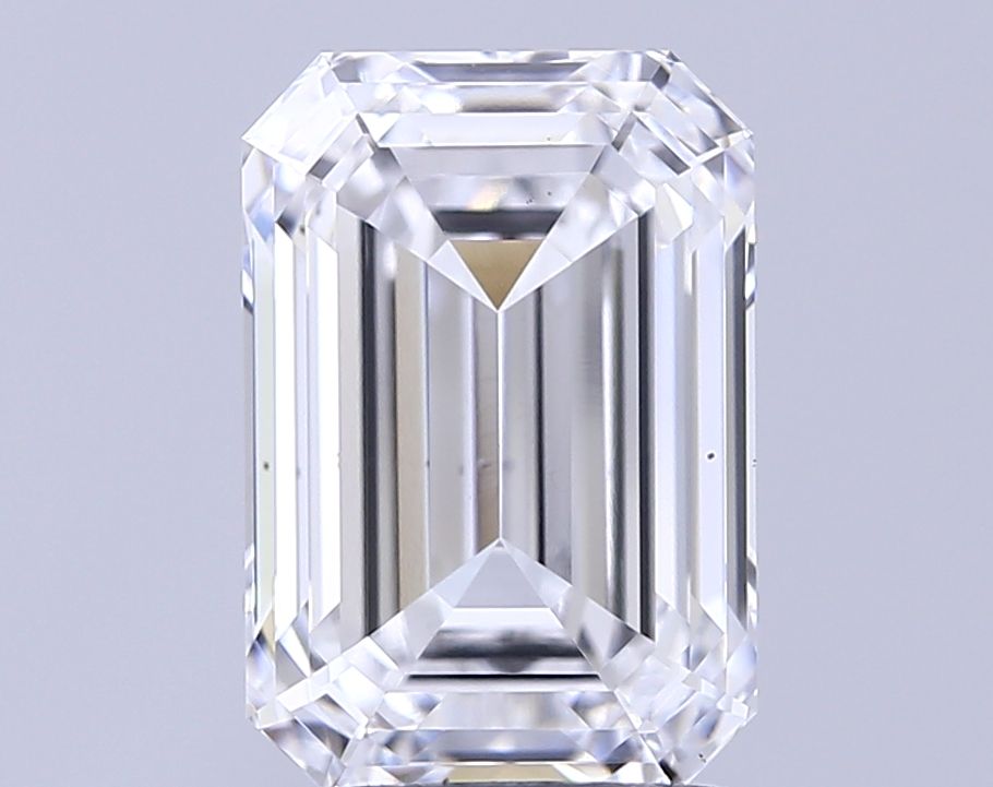 3.02 ct. emerald Lab Grown Diamond front image