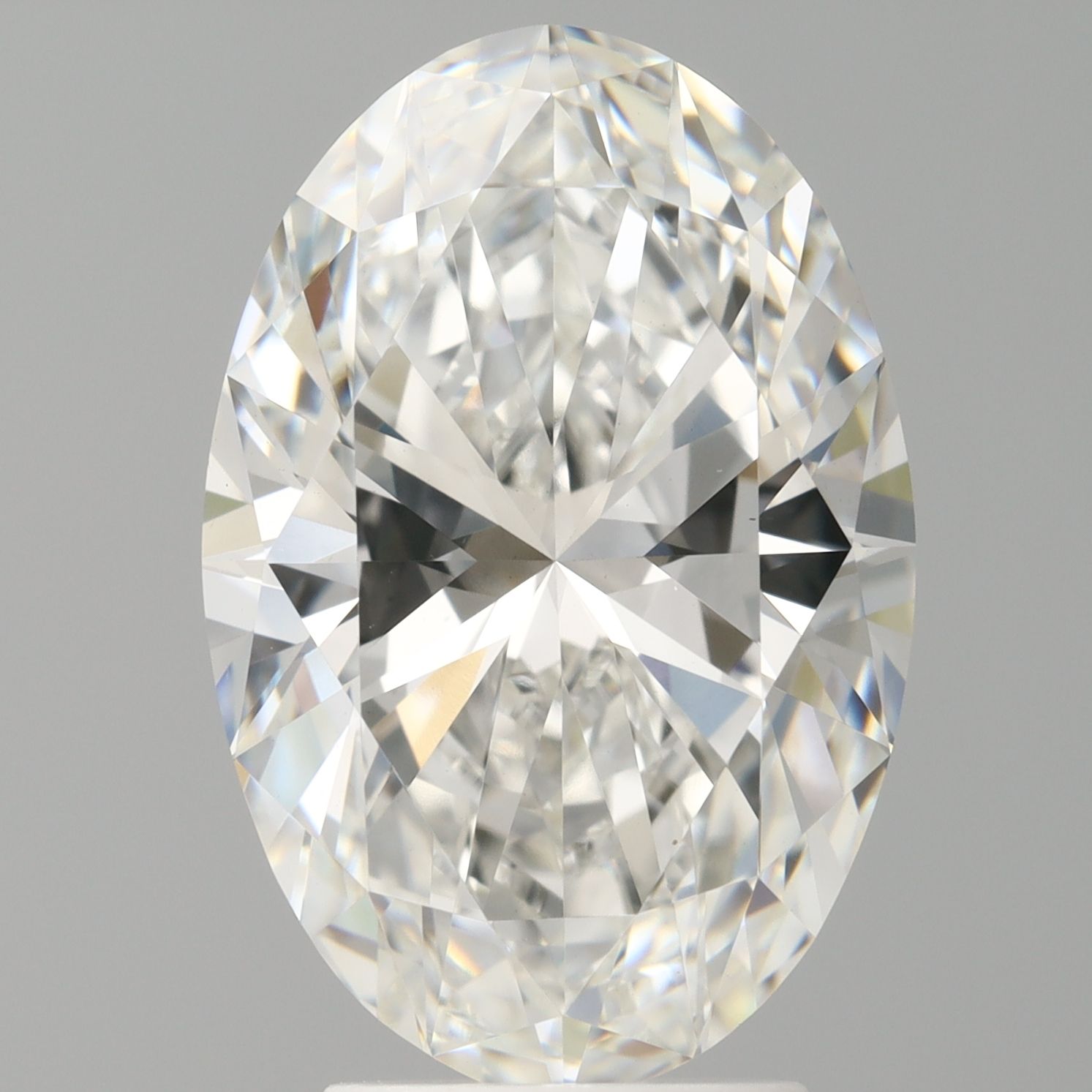 4.03 ct. oval Lab Grown Diamond front image