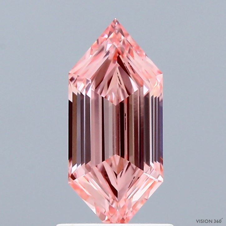 1.13 ct lab-grown Hexagonal Diamond