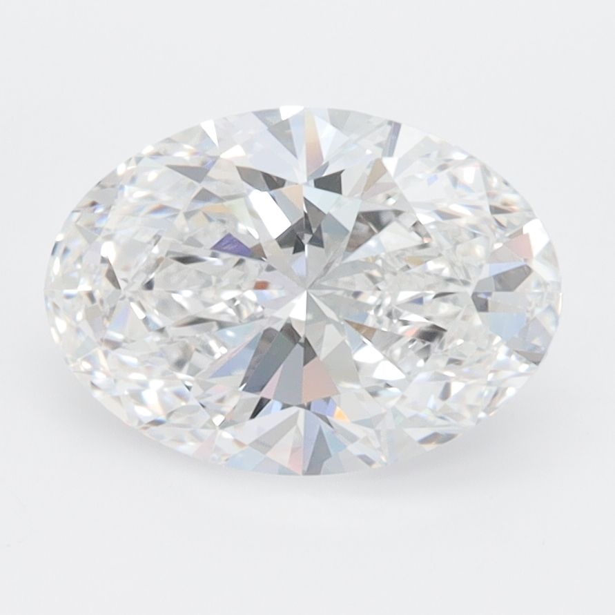 2.10 ct. oval Lab Grown Diamond front image