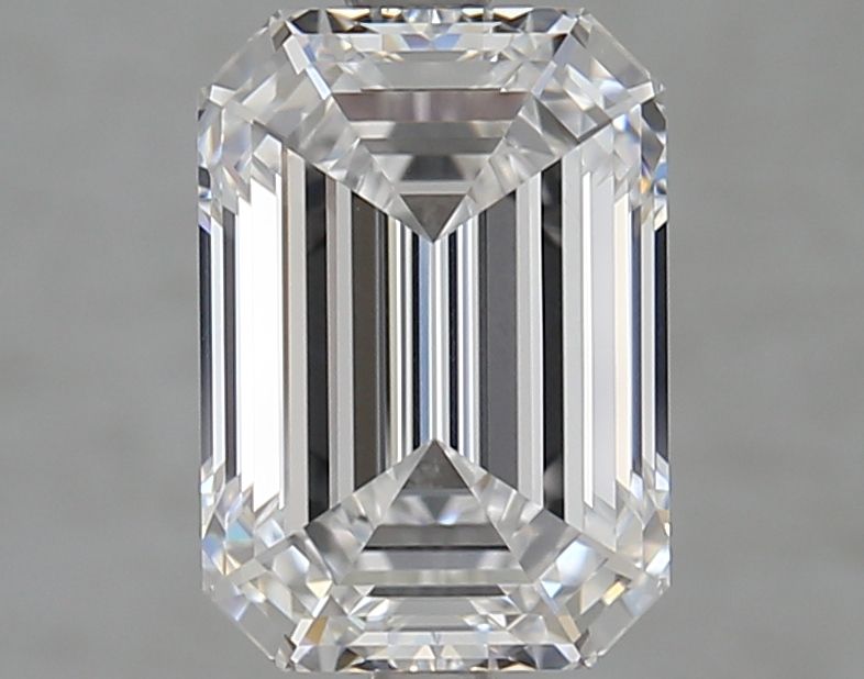 Diamant Émeraude 3.17 ct - Couleur D - Pureté VVS1