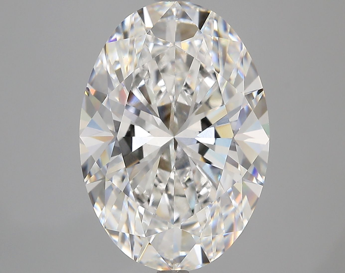 7.56 ct. oval Lab Grown Diamond front image