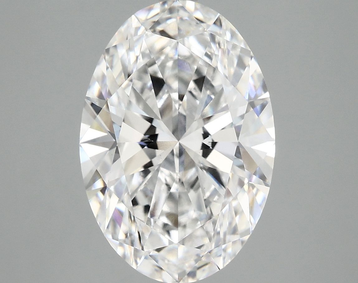 4.30 ct. oval Lab Grown Diamond front image
