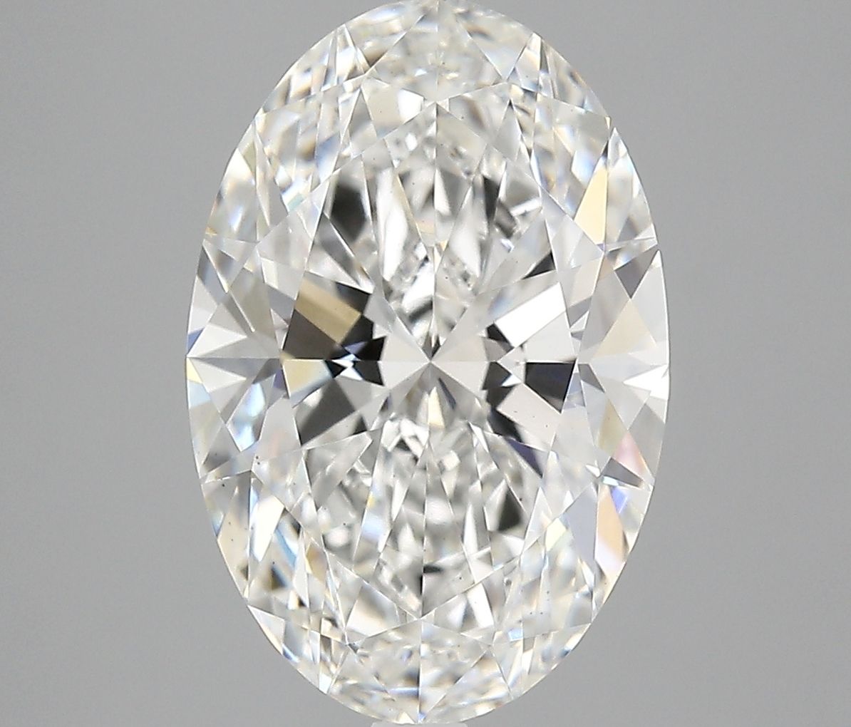 5.13 ct. oval Lab Grown Diamond front image