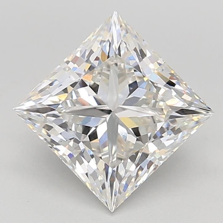 4.04 ct. princess Lab Grown Diamond front image