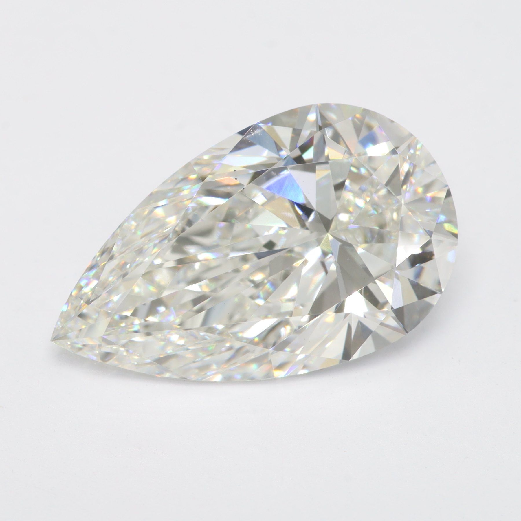 4.61 ct. pear Lab Grown Diamond front image