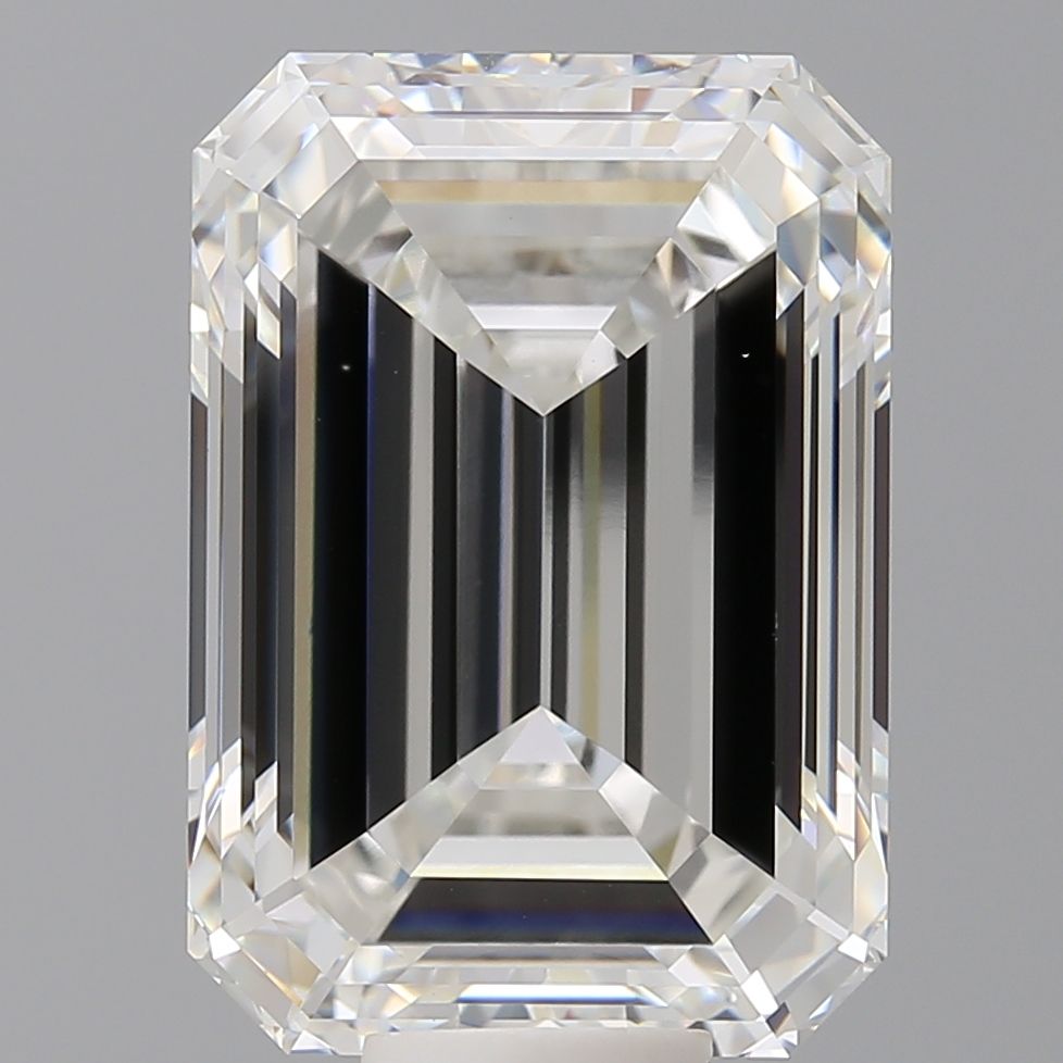 14.05 ct. emerald Lab Grown Diamond front image
