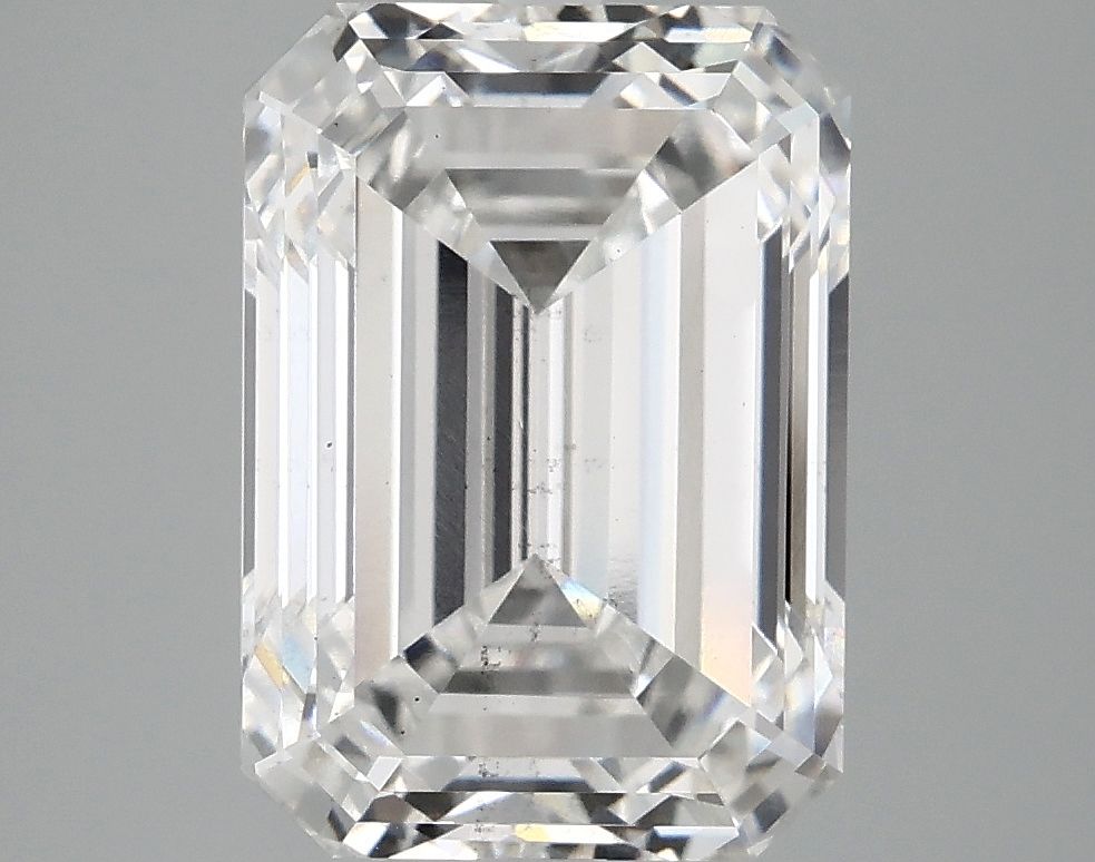 5.10 ct. emerald Lab Grown Diamond front image