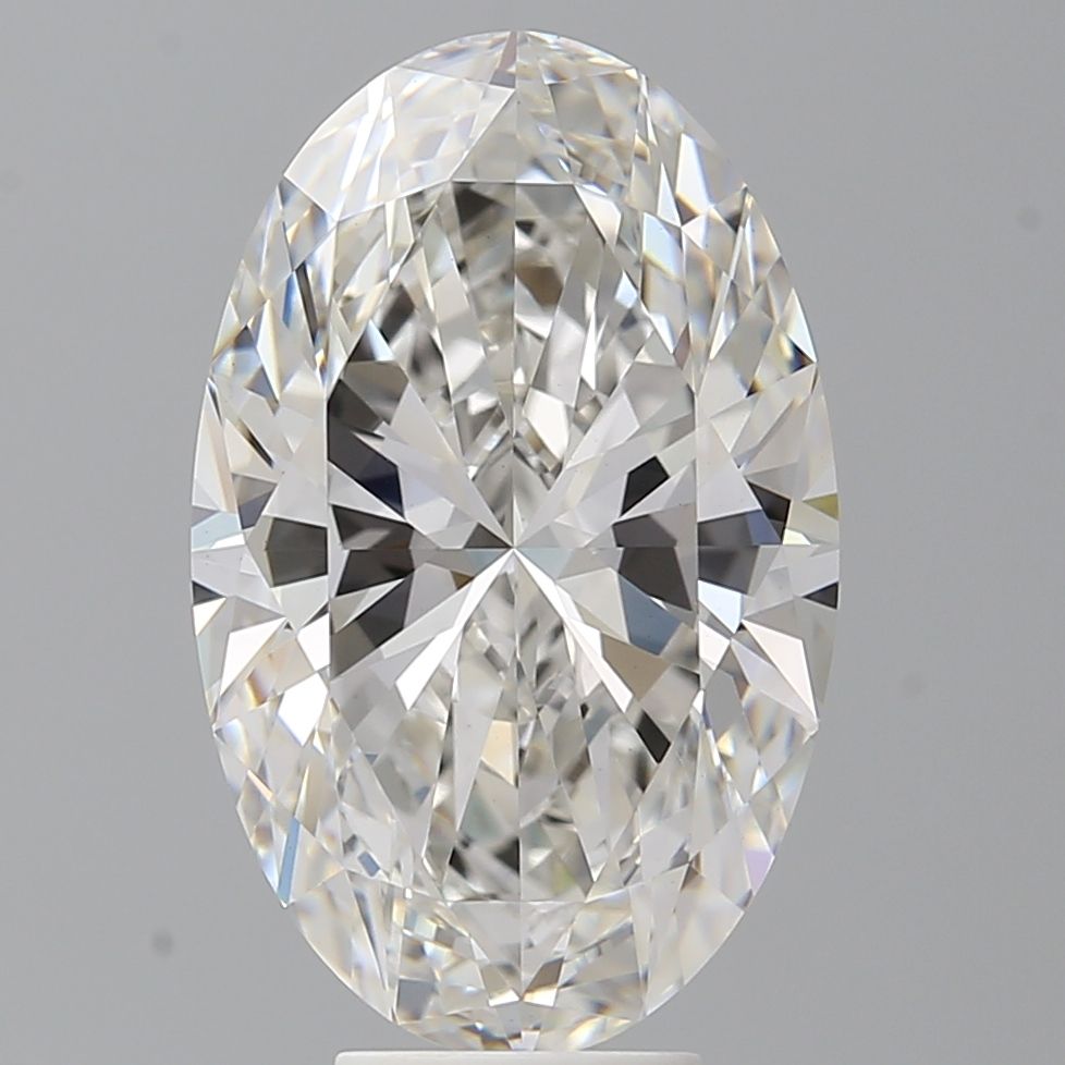 7.07 ct. oval Lab Grown Diamond front image