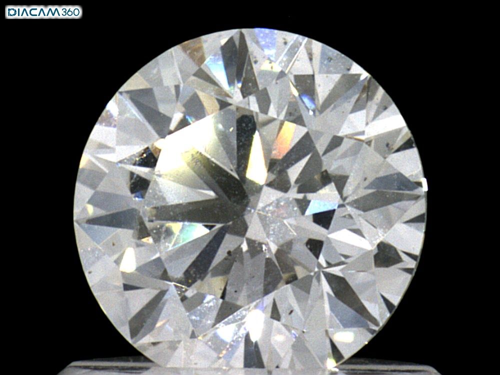 Diamant Rond 0.76 ct - Couleur H - Pureté VS2