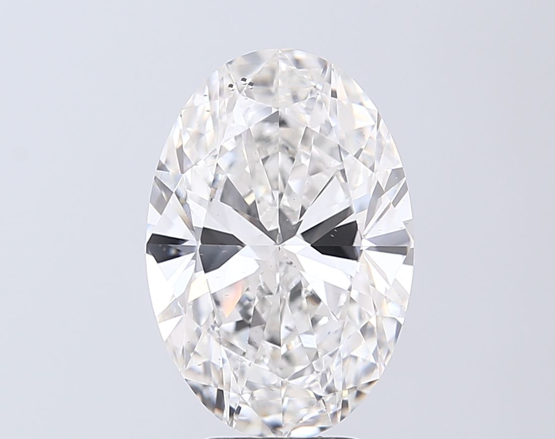 5.01 ct. oval Lab Grown Diamond front image