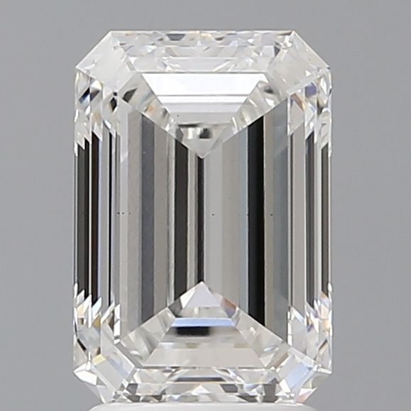 2.58 ct. emerald Lab Grown Diamond front image