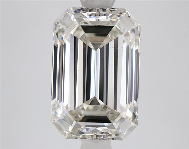 3.01 ct. emerald Lab Grown Diamond front image