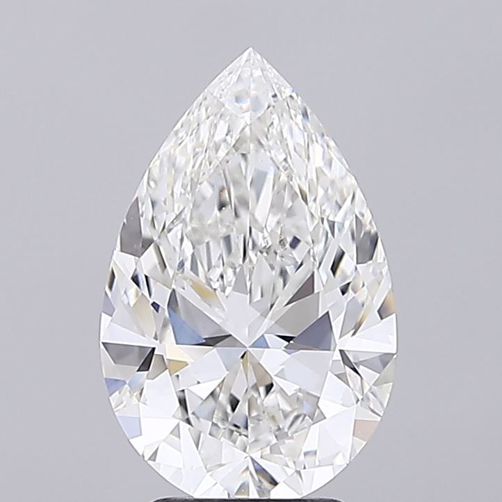 3.72 ct. pear Lab Grown Diamond front image