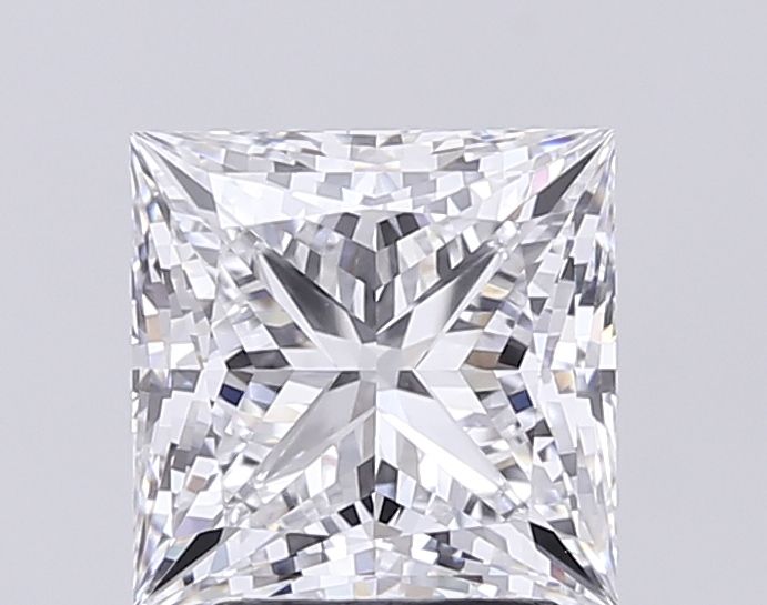 3.28 ct. princess Lab Grown Diamond front image