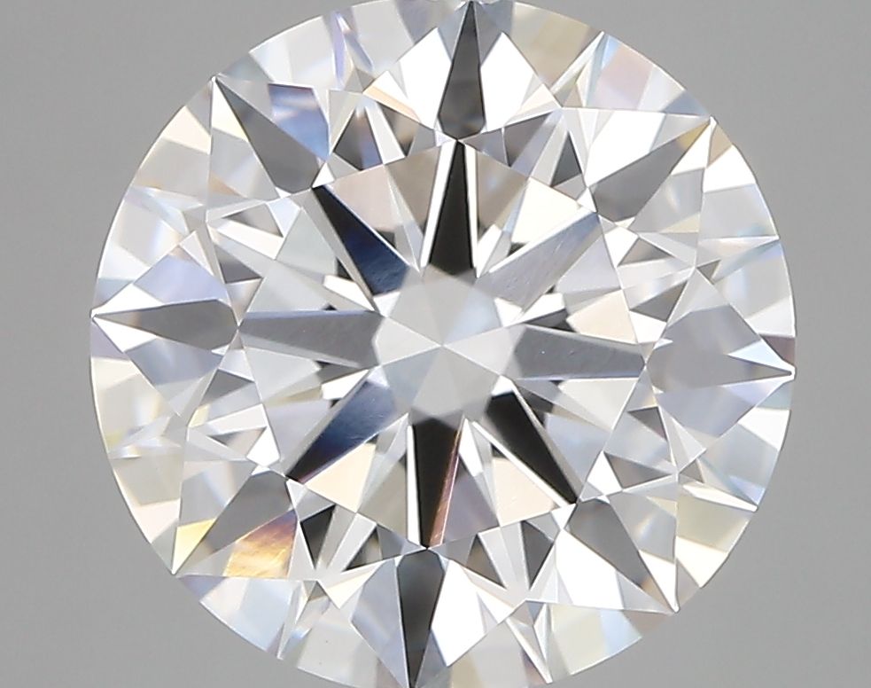 5.25 ct. round Lab Grown Diamond front image