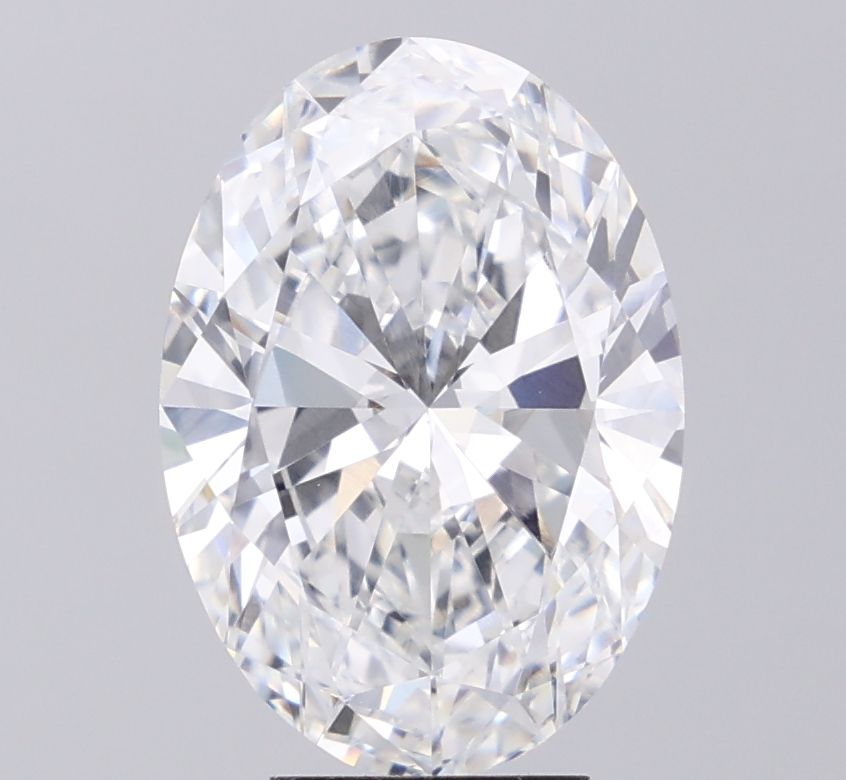 5.06 ct. oval Lab Grown Diamond front image