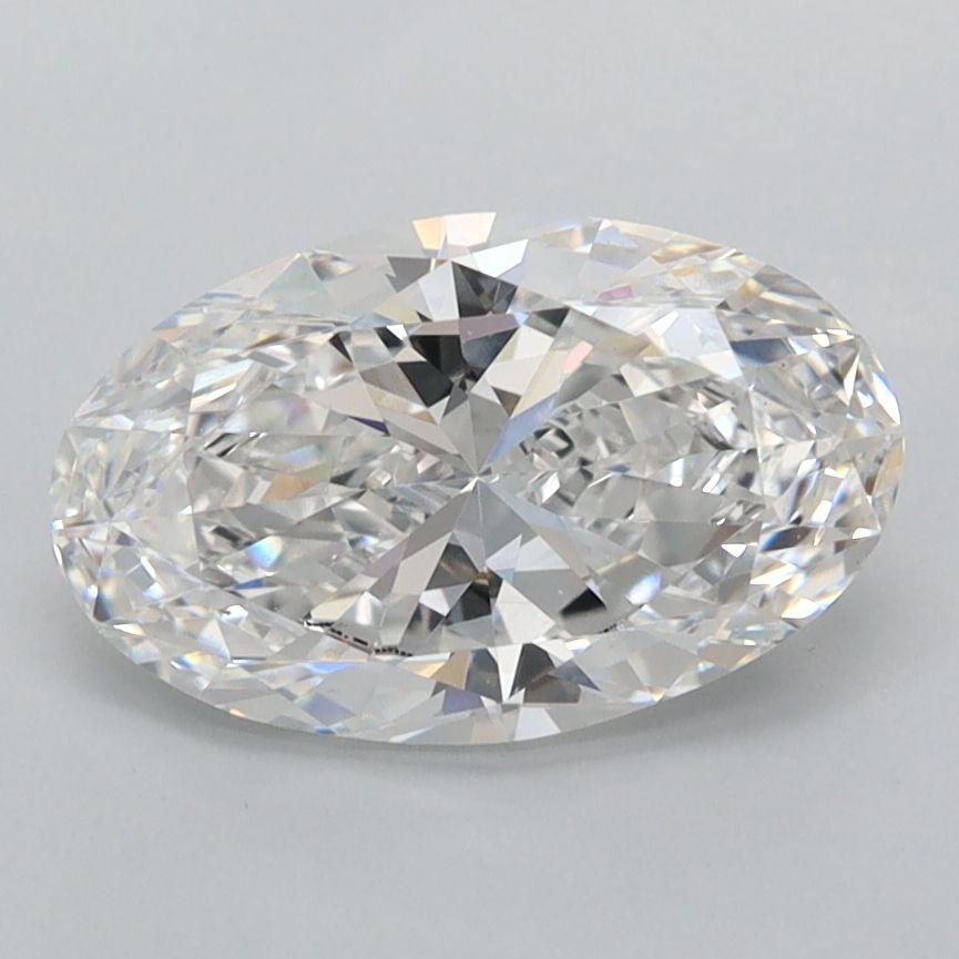 2.00 ct. oval Lab Grown Diamond front image