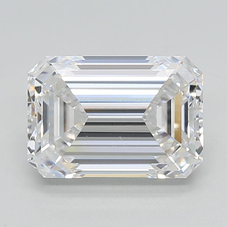 3.96 ct. emerald Lab Grown Diamond front image