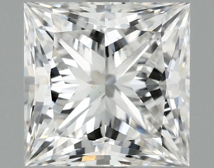 2.10 ct. princess Lab Grown Diamond front image