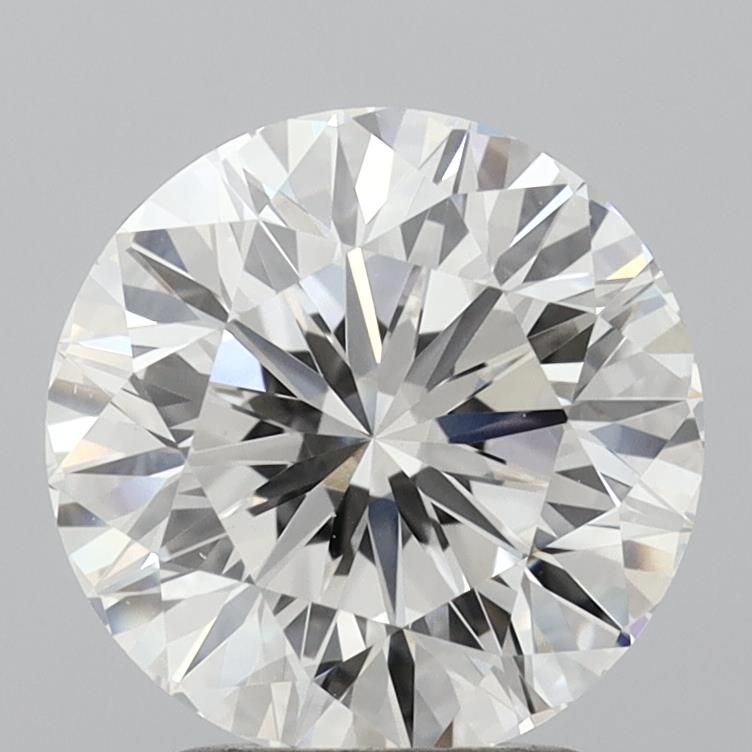 2.50 ct. round Lab Grown Diamond front image