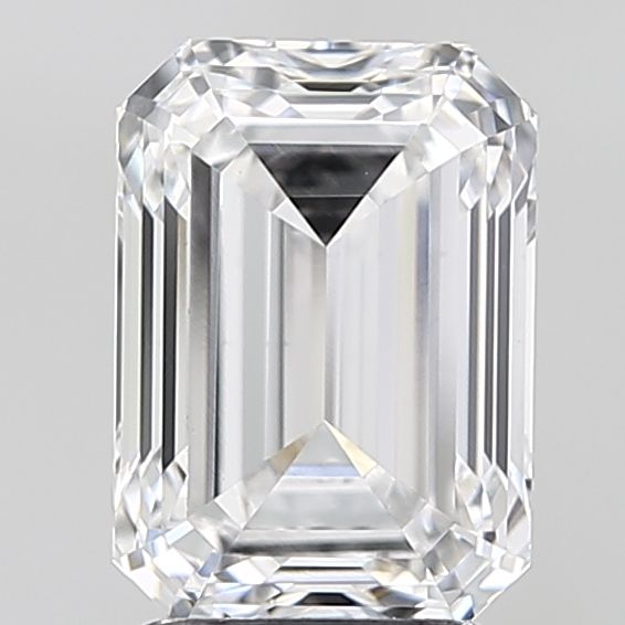 3.02 ct. emerald Lab Grown Diamond front image