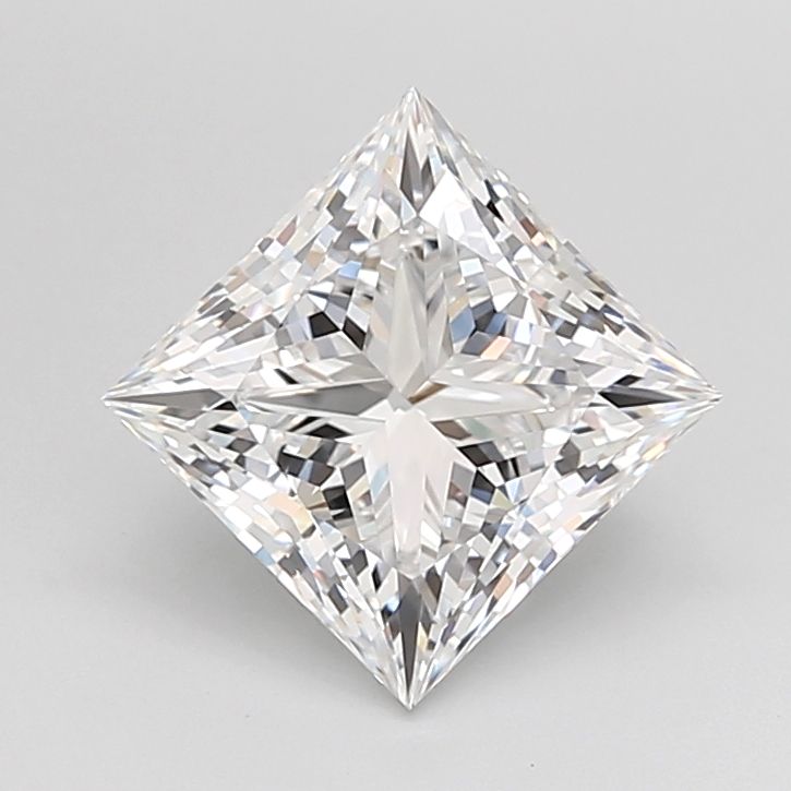 3.09 ct. princess Lab Grown Diamond front image