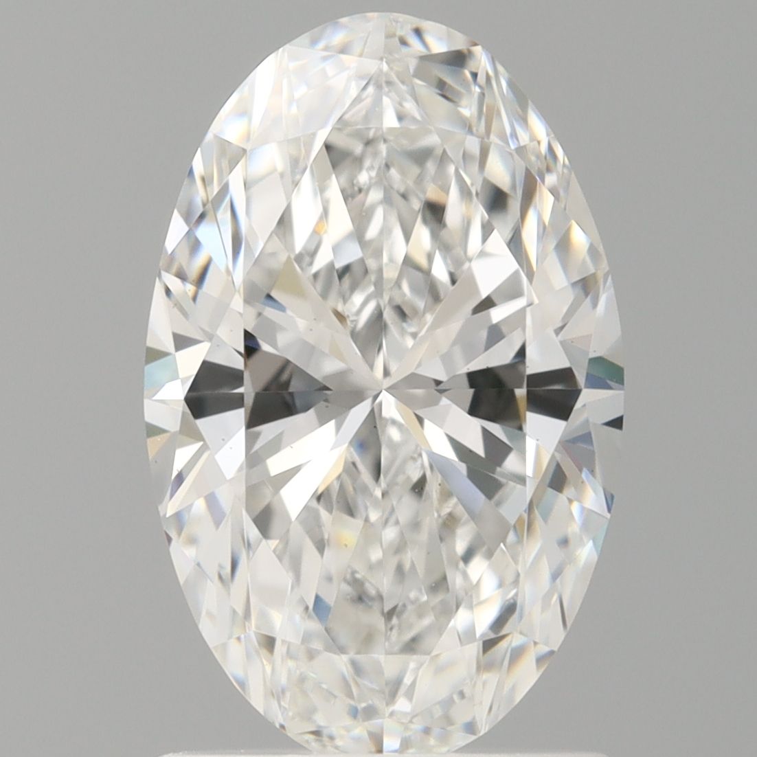 1.56 ct. oval Lab Grown Diamond front image