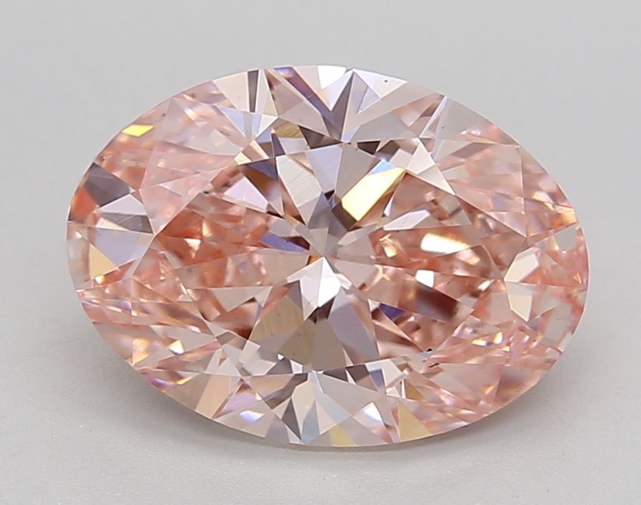 3.20 ct. oval Lab Grown Diamond front image