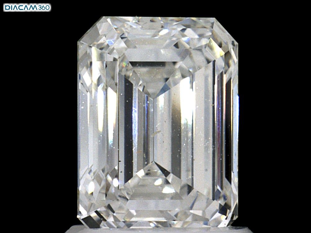 1.54 ct. emerald Lab Grown Diamond front image